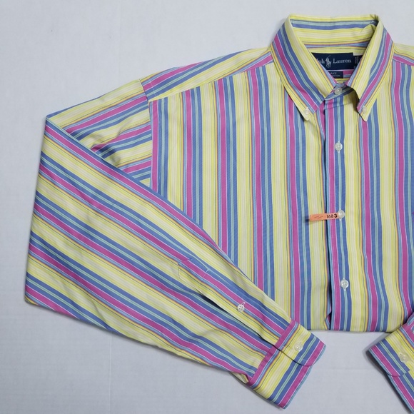 Ralph Lauren Blake multi color button down - Picture 4 of 8